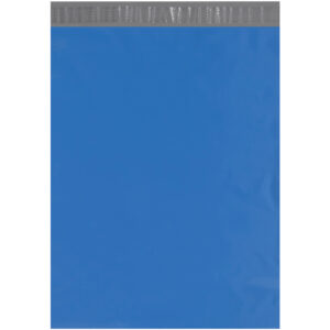 14 1/2 x 19" Blue Poly Mailers