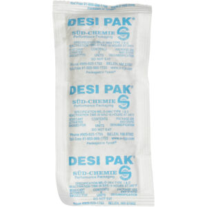 3 x 6 x 3/8" Tyvek® Clay Desiccants - 34 Gallon Drum