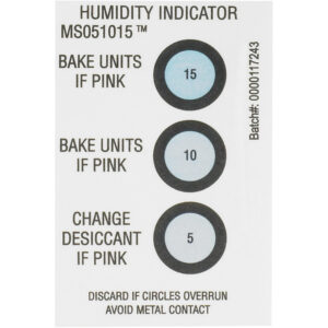 2 x 3" 5-10-15% Humidity Indicators
