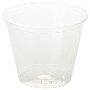 Dixie® Crystal Clear Plastic Squat Cups - 9 oz.