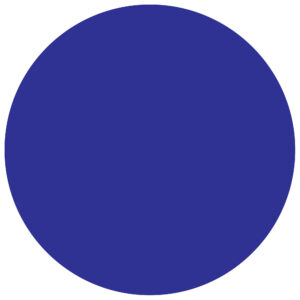1" Circles - Blue Removable Labels