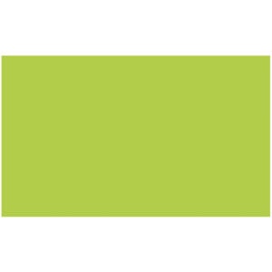 3 x 5" - Fluorescent Green Removable Rectangle Labels