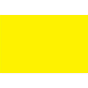 2 x 3" Fluorescent Yellow Inventory Rectangle Labels