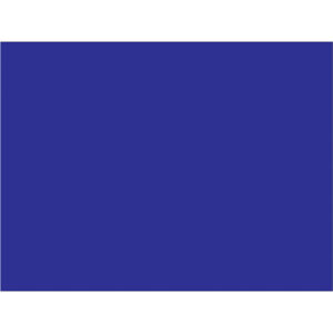 3 x 4" Dark Blue Inventory Rectangle Labels