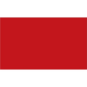 3 x 5" Red Inventory Rectangle Labels