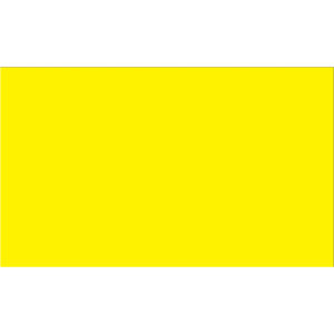 3 x 5" Fluorescent Yellow Inventory Rectangle Labels