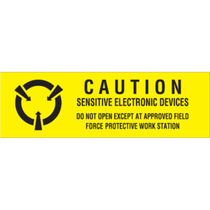 5/8 x 2" - "Sensitive Electronic Devices" Labels