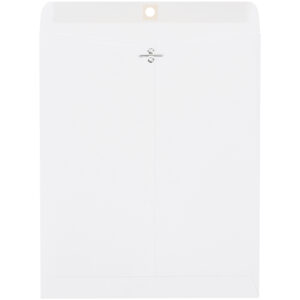 9 x 12" White Clasp Envelopes