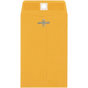 4 x 6 3/8" Kraft Clasp Envelopes
