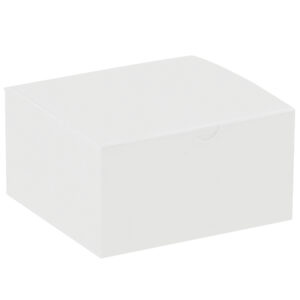 5 x 5 x 3" White Gift Boxes