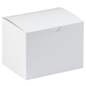 6 x 4 1/2 x 4 1/2" White Gift Boxes