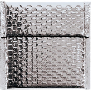7 x 6 3/4" Silver Glamour Bubble Mailers
