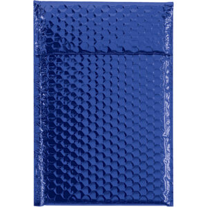 7 1/2 x 11" Blue Glamour Bubble Mailers