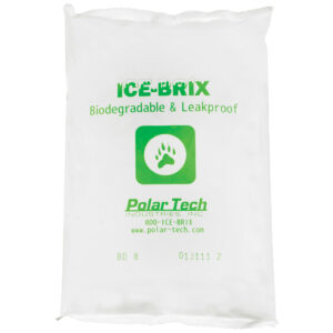 6 1/4 x 4 x 3/4" - 8 oz. Ice-Brix® Biodegradable Packs