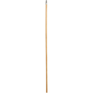 Metal Tip Wood Broom Handle - 60"