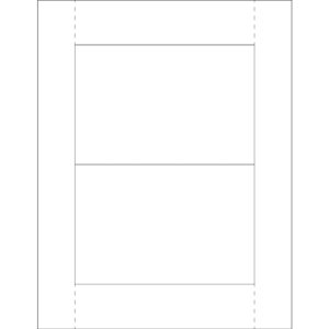 4 x 6" Vinyl Envelope Insert Cards