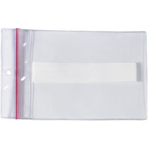 4 x 6" Super-Scan® Press-On Vinyl Envelopes - Reclosable