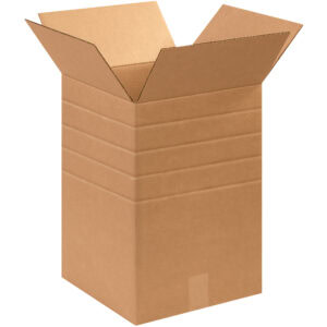12 x 12 x 18" Multi-Depth Corrugated Boxes