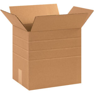 13 1/4 x 10 1/4 x 12" Multi-Depth Corrugated Boxes