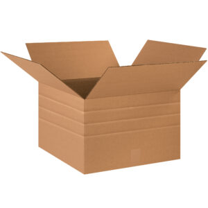 18 x 18 x 12" Multi-Depth Corrugated Boxes