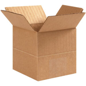 4 x 4 x 4" Multi-Depth Corrugated Boxes