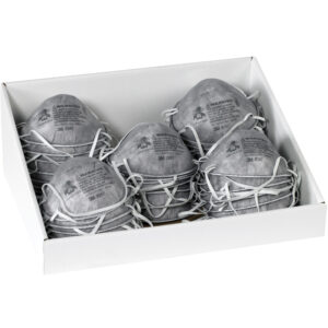 15 3/4 x 12 x 6" White Tray Counter Display