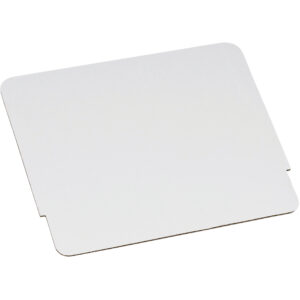 Literature Counter Display White Header Cards