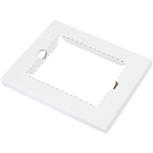 10 5/16 x 12 11/16" White DVD Literature Insert