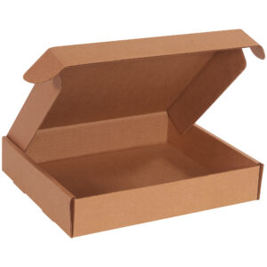 11 3/4 x 10 3/4 x 2 1/4" Kraft  Deluxe Literature Mailers