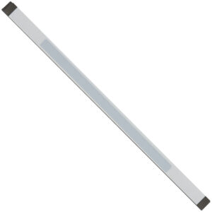 7" Black Peel and Stick Ties