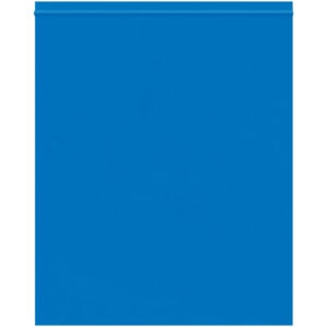 10 x 12" - 2 Mil Blue Reclosable Poly Bags