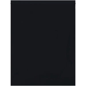 12 x 15" - 2 Mil Black Reclosable Poly Bags