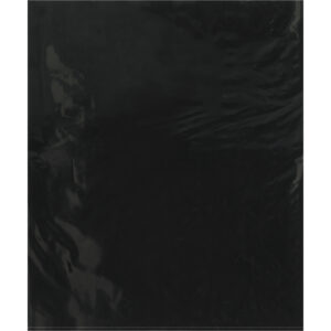 15 x 18" - 2 Mil Black Flat Poly Bags
